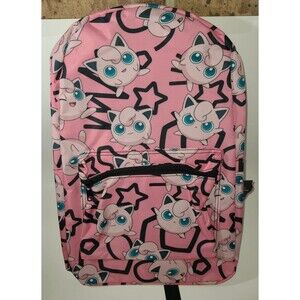 POKEMON Jiggly Puff Full Size School Backpack Back to School Limited NEW